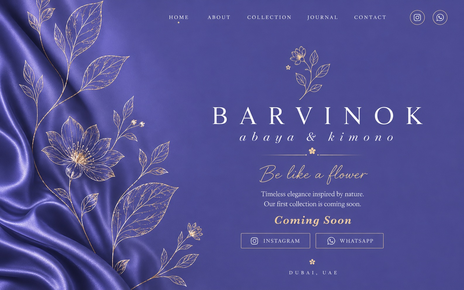 Barvinok — abaya & kimono